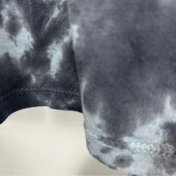 Sundays Casual Cotton Relaxed Tie Dye Round Neck Long Sleeve Top XS Blue NWT - Picture 9 of 14